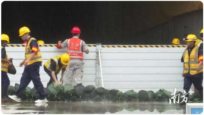 以“練”筑防！環(huán)北工程開展防風(fēng)防汛應(yīng)急演練