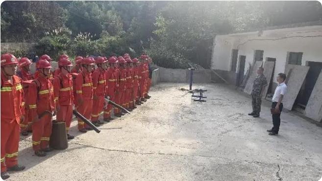 道縣組織應(yīng)急滅火演練, 筑牢森林防火屏障