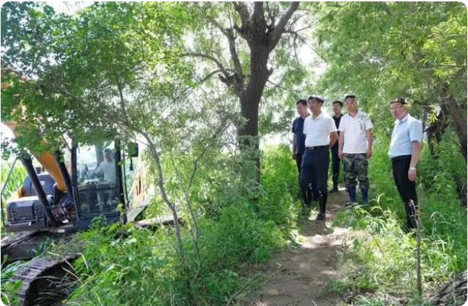 梨樹縣領導深入鄉鎮督導檢查防汛排澇工作